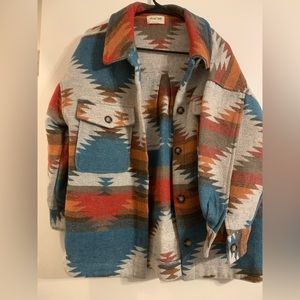 aztec shacket